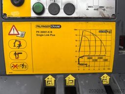 MERCEDES-BENZ ACTROS 2545 6x2 Pritsche Kran Palfinger PK20001K