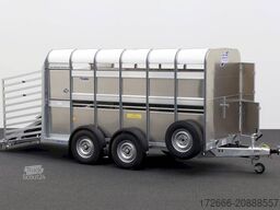 Ifor Williams TA5 HD | 12x6 | DOPPELSTOCK 372X156X183CM VIEHANHÄNGER | 2X LÜFTUNG