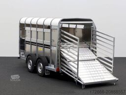 Ifor Williams TA5 HD | 12x6 | DOPPELSTOCK 372X156X183CM VIEHANHÄNGER | 2X LÜFTUNG