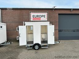EASYWAGON 1+1 toiletwagen nieuw ACTIEPRIJS