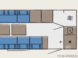 HOBBY Beachy 420 Modell 2025 / 1200kg Achse