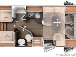 CARTHAGO C1-tourer T 145 RB-LE comfort 4.2t