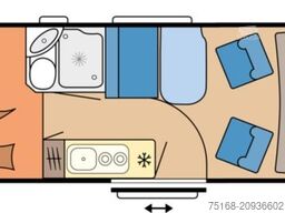 HOBBY Vantana De Luxe K60 FT Abverkauf Vorjahresmodell
