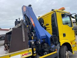 MAN TGM 15.240 4X2 BL Schiebeplateau,Hubbrille, Kran