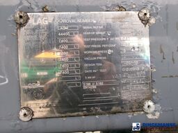 L.A.G. Fuel tank alu 44.4 m3 / 6 comp + pump