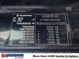 Mercedes-Benz Antos 2536 L 6x2, Lenk-/Liftachse, MBB LBW