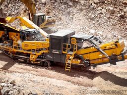 FABO crusher 450-500 TPH Tracked Impact Crusher