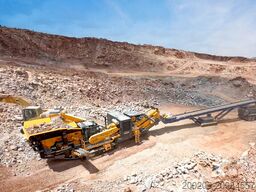 FABO crusher 450-500 TPH Tracked Impact Crusher