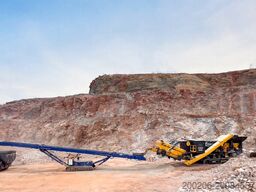 FABO crusher 450-500 TPH Tracked Impact Crusher