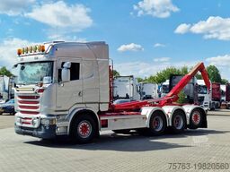 Scania R490 8x4*4 - HIAB XR24SL58 24T hooklift - Euro ...