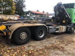 Scania Scania G 480/6x2-4 Scania G 480/6x2-4, Lenk-Liftachse,  Hiab Kran Funk 166 HD-3, Abroller XR 18 S 59