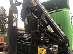Scania Scania G 480/6x2-4 Scania G 480/6x2-4, Lenk-Liftachse, Hiab Kran Funk 166 HD-3, Abroller XR 18 S 59