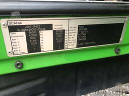 Scania Scania G 480/6x2-4 Scania G 480/6x2-4, Lenk-Liftachse,  Hiab Kran Funk 166 HD-3, Abroller XR 18 S 59