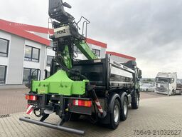 Mercedes-Benz Actros 3341 K 6x4 Actros 3341 K 6x4, Bormatik links, Heckkran Penz 10.83SH