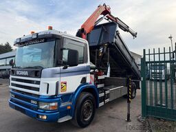 Scania P 94G-260 4x2 TIPPER / CRANE + PALFINGER PK 120...