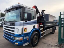 Scania P 94G-260 4x2 TIPPER / CRANE + PALFINGER PK 120...