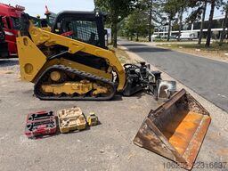 Caterpillar 259D SMART Angle DOZER BLADE (3D LASER PREP) + ...