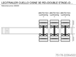 LECITRAILER CUELLO CISNE 3E-RD+DOUBLE ETAGE+DHOLLANDIA 2TON