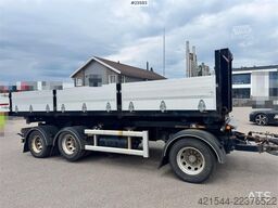 Hüffermann Drawbar Trailer with Cable Hoist and Body WATCH VI