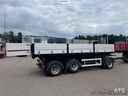 Hüffermann Drawbar Trailer with Cable Hoist and Body WATCH VI