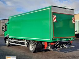 MERCEDES-BENZ 1824 L ACTROS Koffer 7,35 m mit Tür + LBW 2t