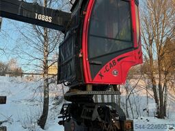 Scania R770 Pusher Timber Truck with Jonsred J1088 crane