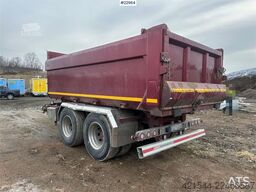  Elbo 2 axle dump trailer w/ remote control – just
