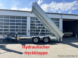 Möslein TTD 19 B  19 t Tandemkipper- Tieflader hydraulischer Klappe Breitbereifung