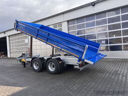 Möslein TTD 19 B  19 t Tandemkipper- Tieflader hydraulischer Klappe Breitbereifung