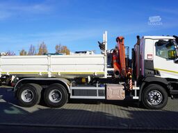 Renault C380 E6 6×4 / HDS Fassi F135 2700 MTH /