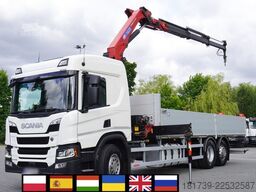 SCANIA P410 B 6x2 / 2024 / 90 tho. km! / HMF