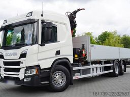SCANIA P410 B 6x2 / 2024 / 90 tho. km! / HMF
