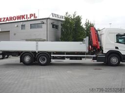 SCANIA P410 B 6x2 / 2024 / 90 tho. km! / HMF