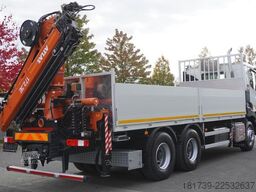 Renault C380 Comfort 6x4 / Atlas 172.3E crane