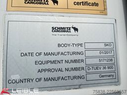 SCHMITZ CARGOBULL SKO 24/L*Doppelstock*Blumenbreite*Liftachse*