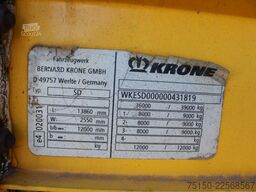KRONE SD - Tautliner Nr.: 819