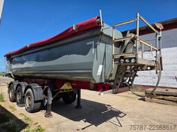 SCHMITZ CARGOBULL ca. 26 cbm Hlabrund Hinterkipper, Lift