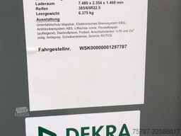 SCHMITZ CARGOBULL ca. 26 cbm Hlabrund Hinterkipper, Lift