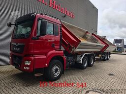 Ανατροπή 3 όψεων MAN TGS 26.460 6x4 + Schwarzmuller Z2