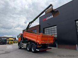 MAN TGS 26.400 6x6 Kipper / Z kraan  Euro 6