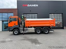 MAN TGS 26.400 6x6 Kipper / Z kraan  Euro 6