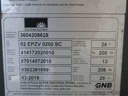 SONNENSCHEIN 24 Volt 2 PzV 200 Ah