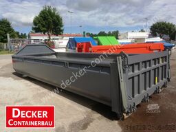 Decker Containerbau Abrollcontainer, Bayernbox, Pendelklapp