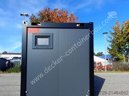 Decker Containerbau Sanitärcontainer 10ft, Dushe und WC