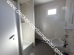 Decker Containerbau Sanitärcontainer 10ft, Dushe und WC