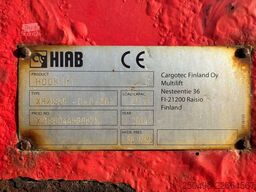 Volvo FMX 410 6x4 HIAB XR 21 ton / L=5900 mm