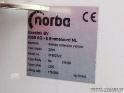 DAF CF  EMOSS  CF EMOSS 2728 | 6X2*4 | NORBA 21M3 |...