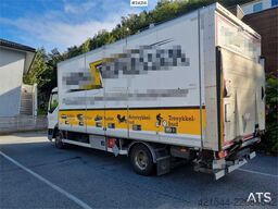 DAF LF 180 FA with side opening and lift