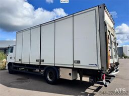 MAN TGM 18.290 4x2 Box Truck with Full Side Opening