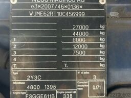 IVECO S-WAY 460, AS260SY/FP BDF,   WECHSELFAHRGESTELL, INTADER, E6